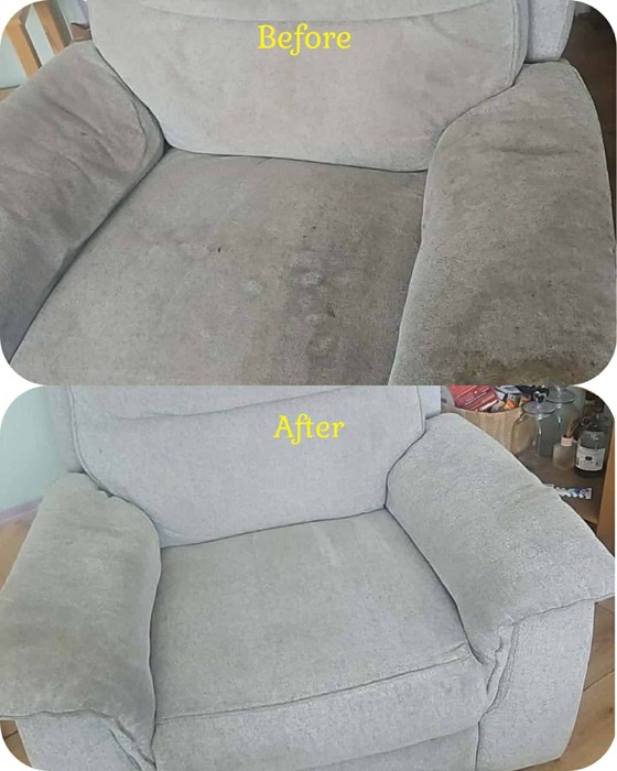 Willow's Fresh Fibers cleaning project